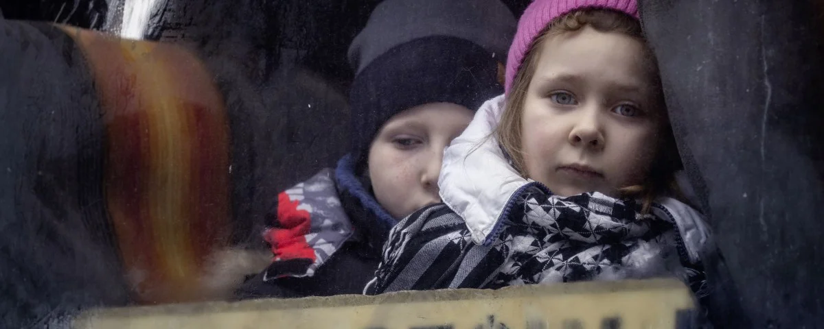 Geflüchtete Kinder Ukraine